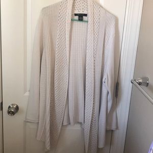 Cream cardigan